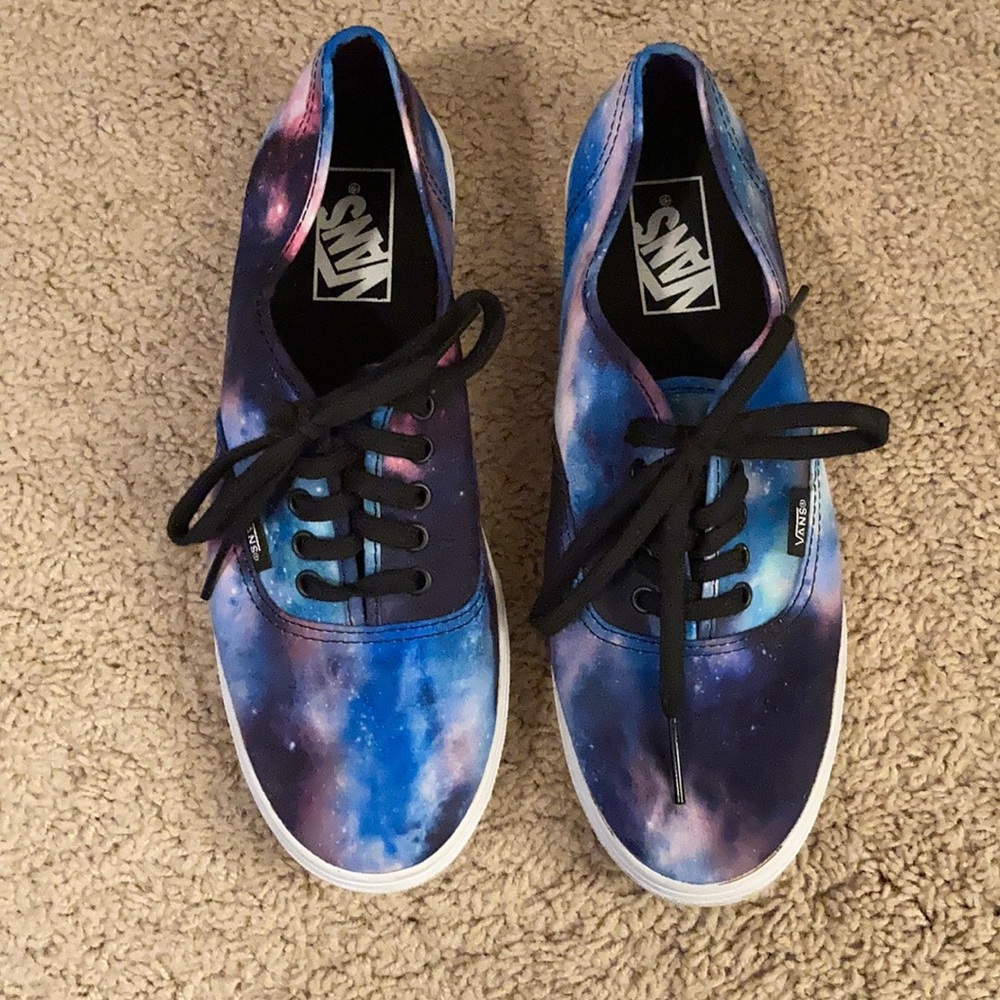 Galaxy Print Vans